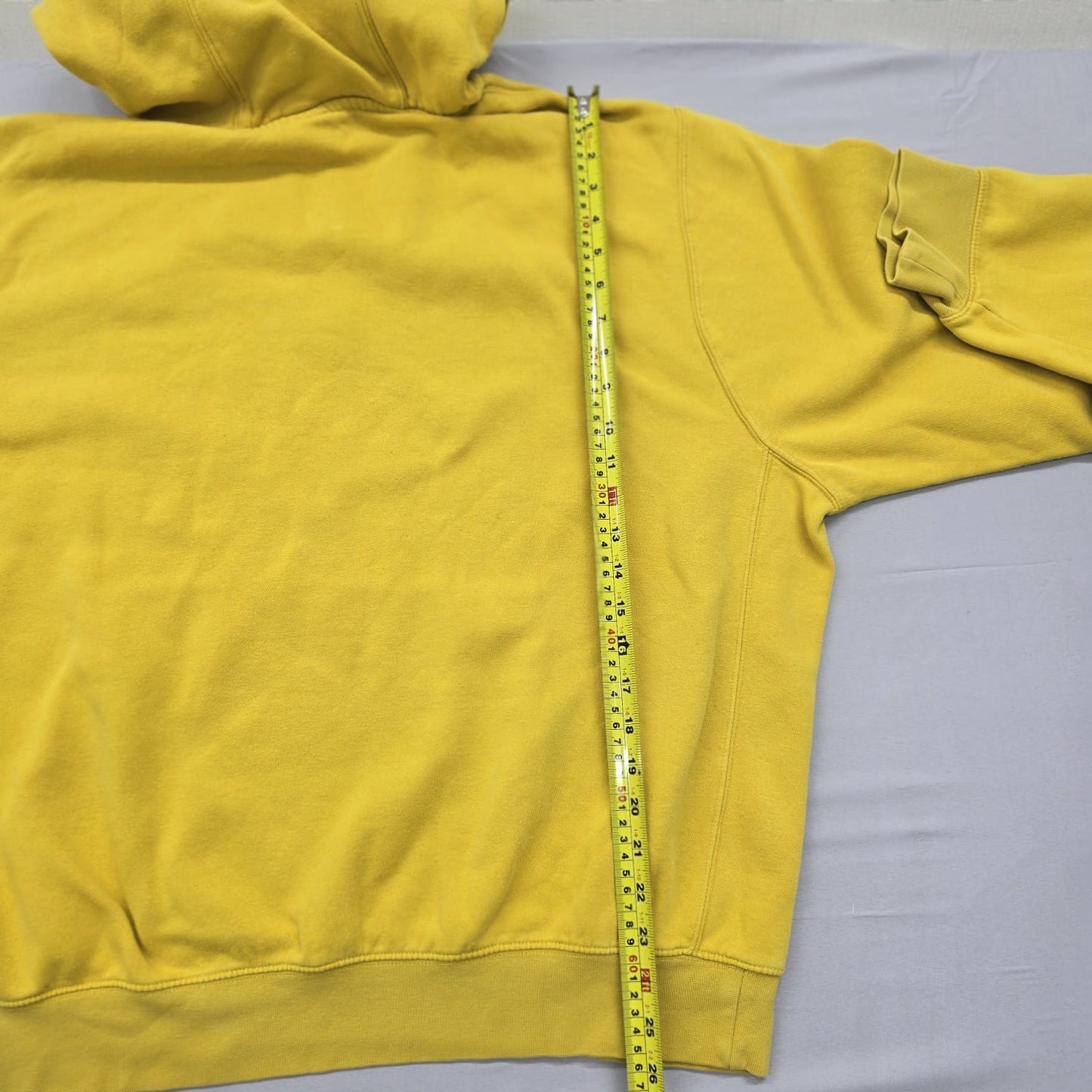 Nike Men's Yellow Pullover Hoodie XXL Cotton/Poly Blend