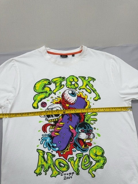 Cropp Cotton Graphic Print T-Shirt XXL Regular Fit