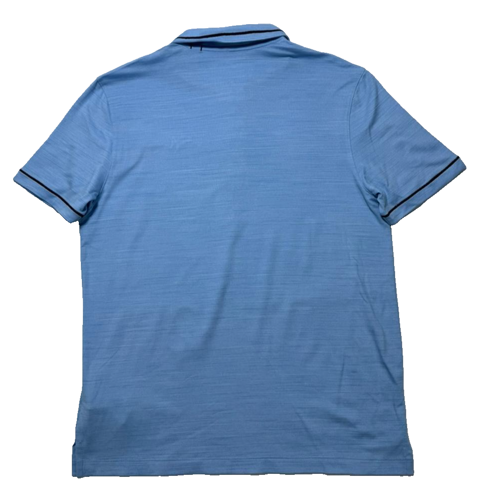 Puma Golf Men's Standard Cloudspun Monarch Polo, Placid Blue - Size M