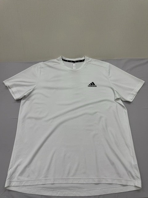 Adidas Men's Primegreen White T-Shirt XL Short Sleeve Crewneck