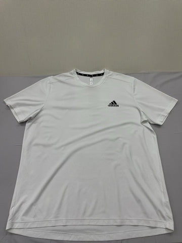 Adidas Men's Primegreen White T-Shirt XL Short Sleeve Crewneck
