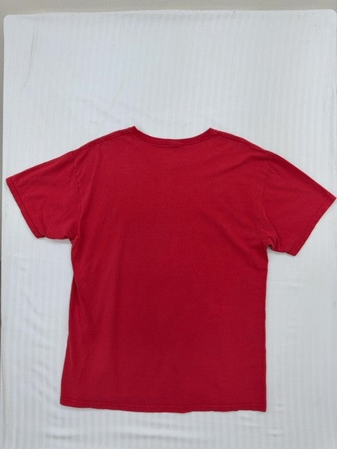 Celebrate Men's Red T-Shirt – Size L, Patriotic Brand Department Type, Graphic