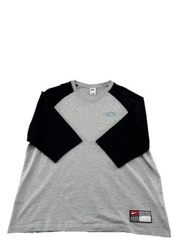 Nike SB x MLB Grey Heather/Black Raglan Tee XL NWT
