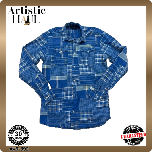 Jack & Jones Men's Blue Shirt – Size S, Long Sleeve