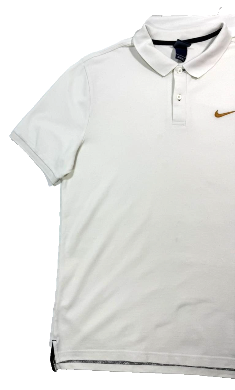 Nike Roger Federer Wimbledon Lawn Open Polo Shirt - Size L