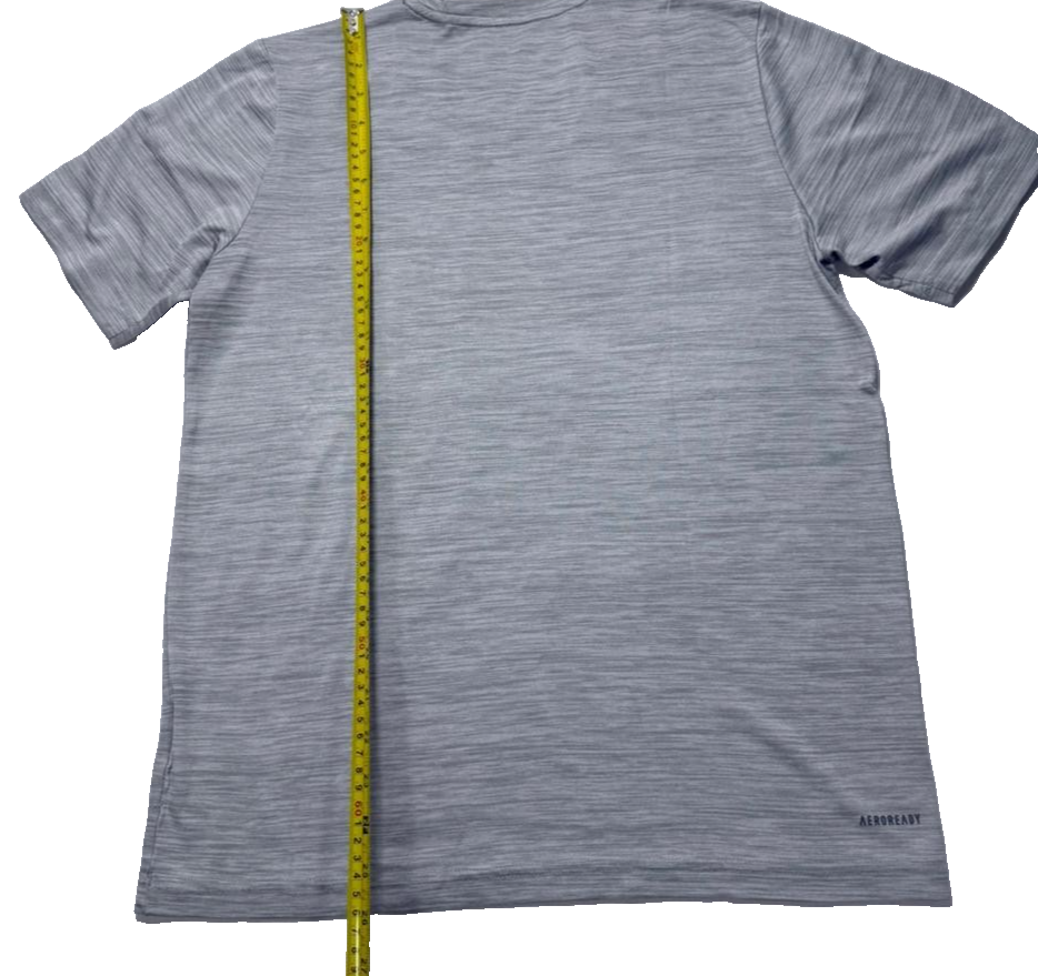 Adidas Aeroready Primegreen Gray Training T-Shirt Small