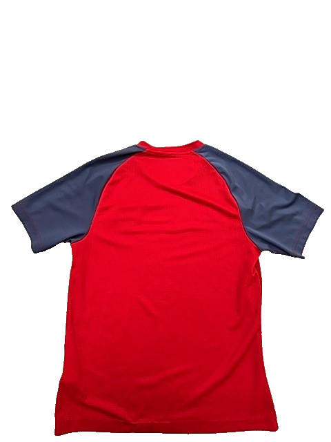 New Balance Men's Red Sevilla FC Soccer Jersey Size M Short Sleeve