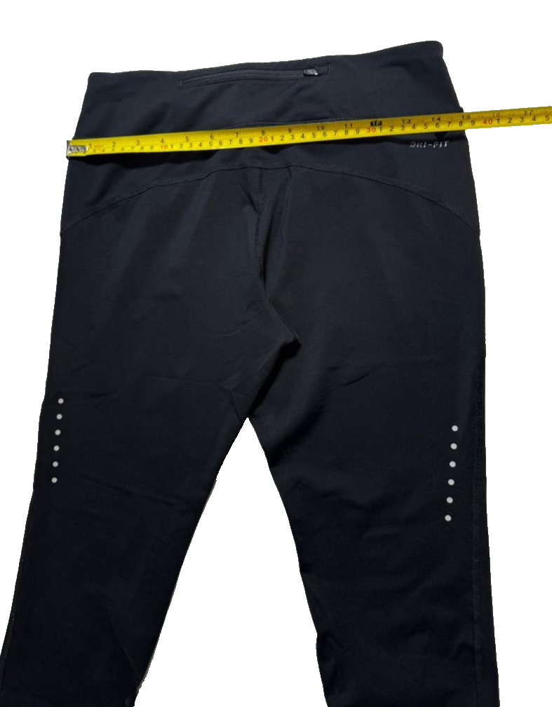 Nike Women's Dri-FIT Black Running Leggings Size M