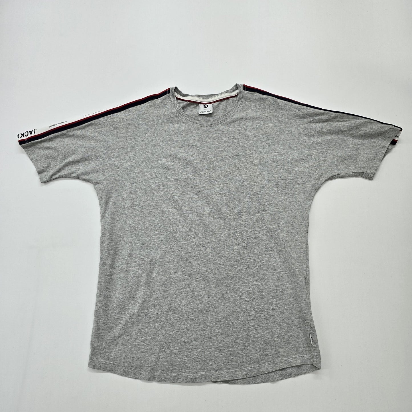 Jack & Jones Men Gray T-Shirt size S product image 1