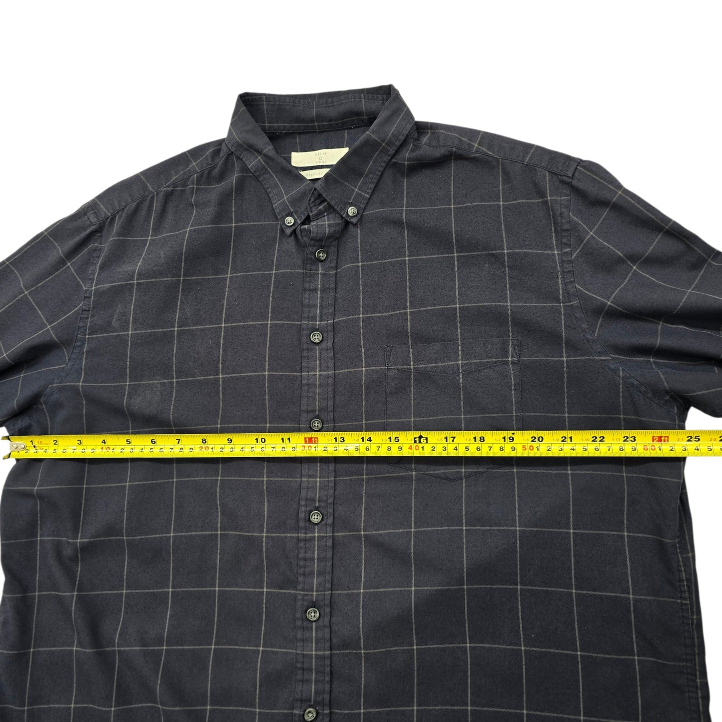 Celio Men Navy Shirt size 2XL product image 6