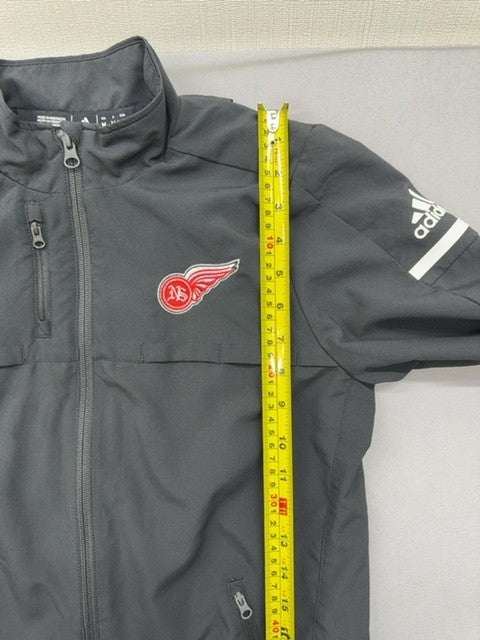 Adidas Men's M Black Detroit Red Wings Full-Zip Track Jacket