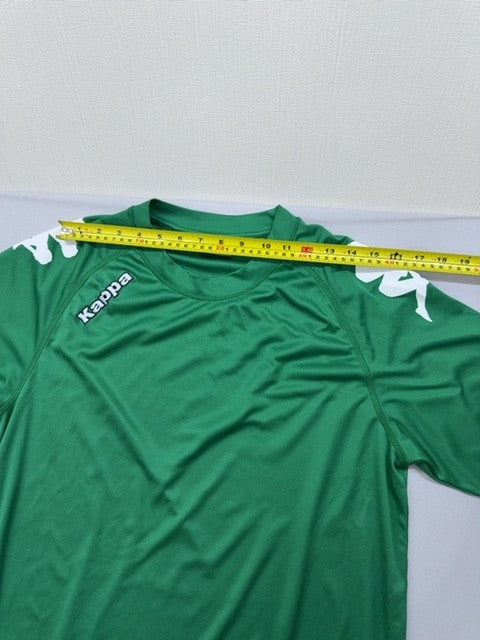 Kappa Green XL Short Sleeve Crew Neck T-Shirt 100% Polyester Unisex