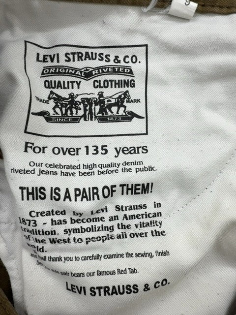 Levi Strauss Men's Khaki Vintage Chinos W38 L32