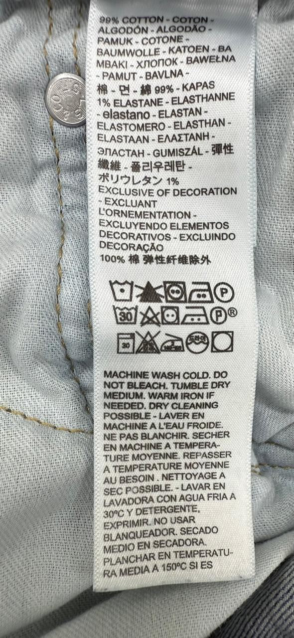 Levi's Men's 511 Slim Fit Light Wash Stretch Jeans 32x32