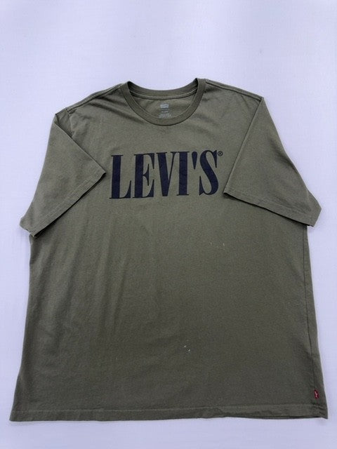 Levi's Men Green T-Shirt size XXL product image 1