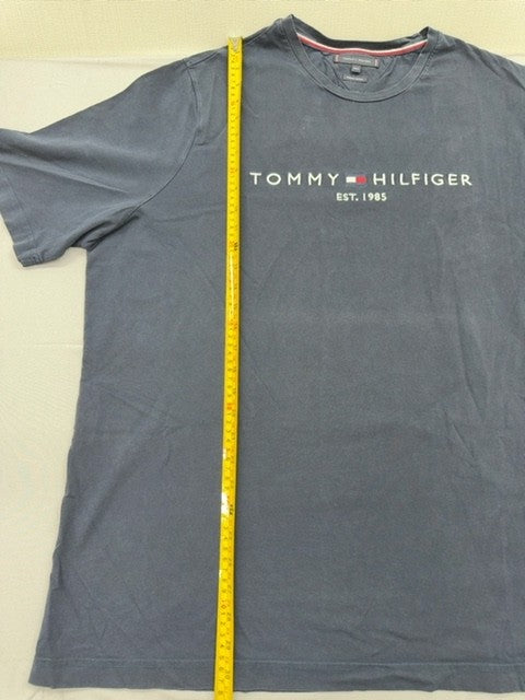 Tommy Hilfiger Men's Navy Organic Cotton T-Shirt 3XLT Crew Neck