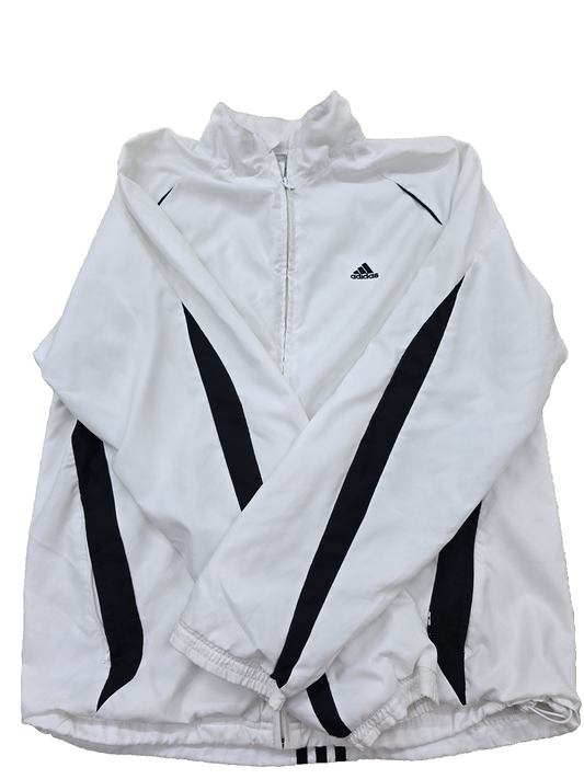 Adidas Men's White Jacket – Size M – Ref D8752