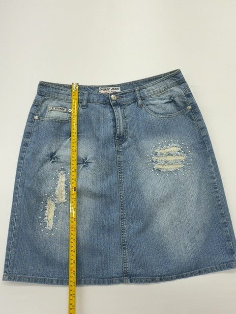 Artistic Haul Women Blue Skirt size XL product image 5