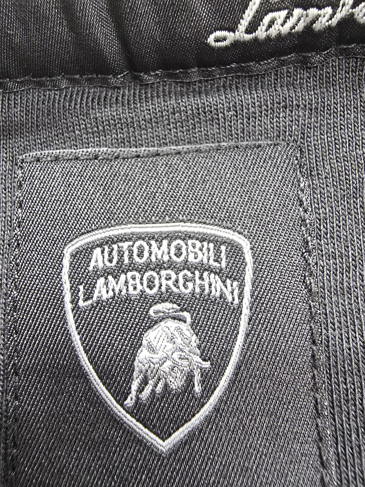 Lamborghini Black XL Men's Short Sleeve Crewneck Jersey T-Shirt