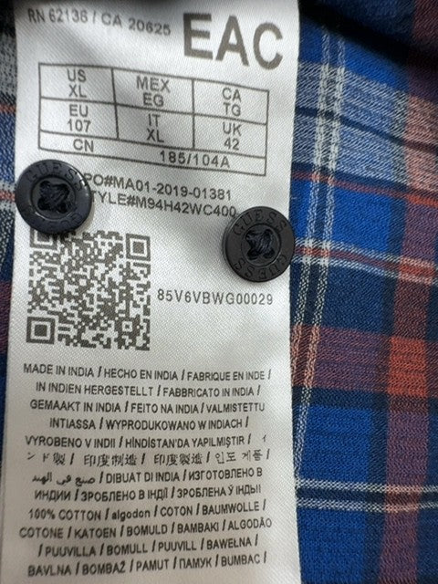 Guess Boys Blue Shirt size XL product image 4