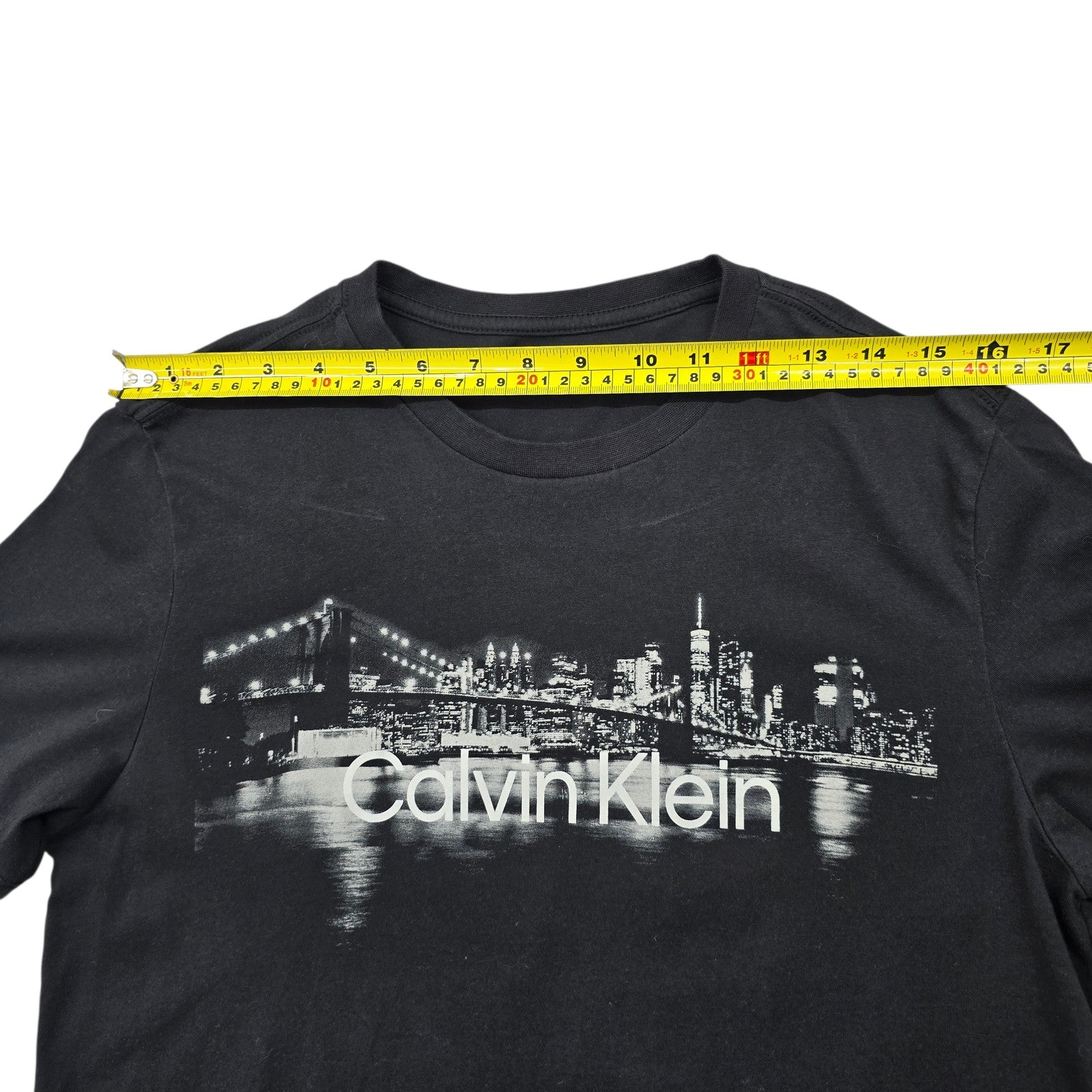 Calvin Klein Men Black T-Shirt size S product image 5