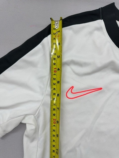 Nike Men's Dri-FIT Striped T-Shirt Size S White/Black DV9750-101