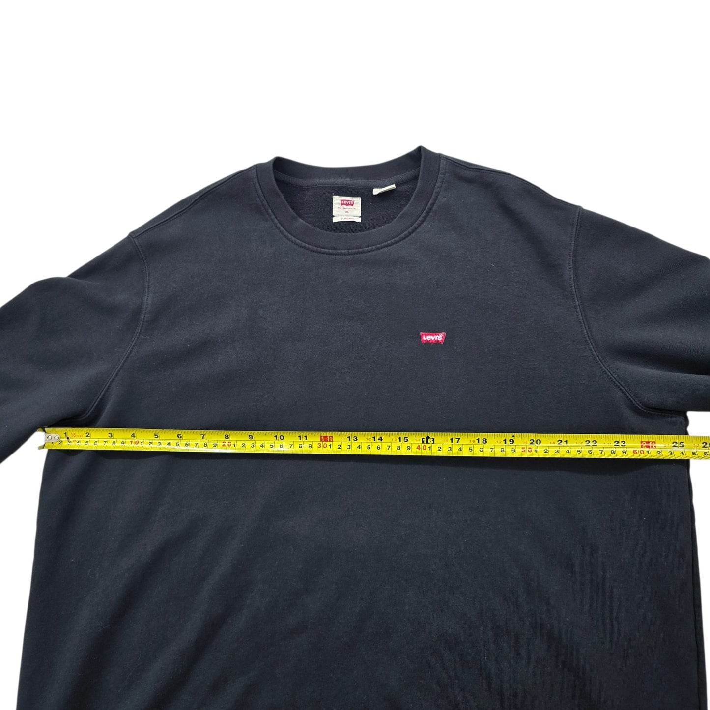 Levi's Men's Black Crewneck Sweatshirt XL