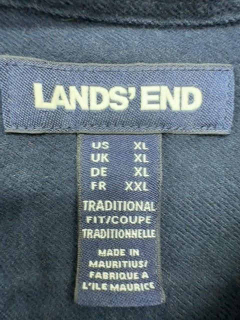 Lands' End Men Blue Shirt size XL product image 6