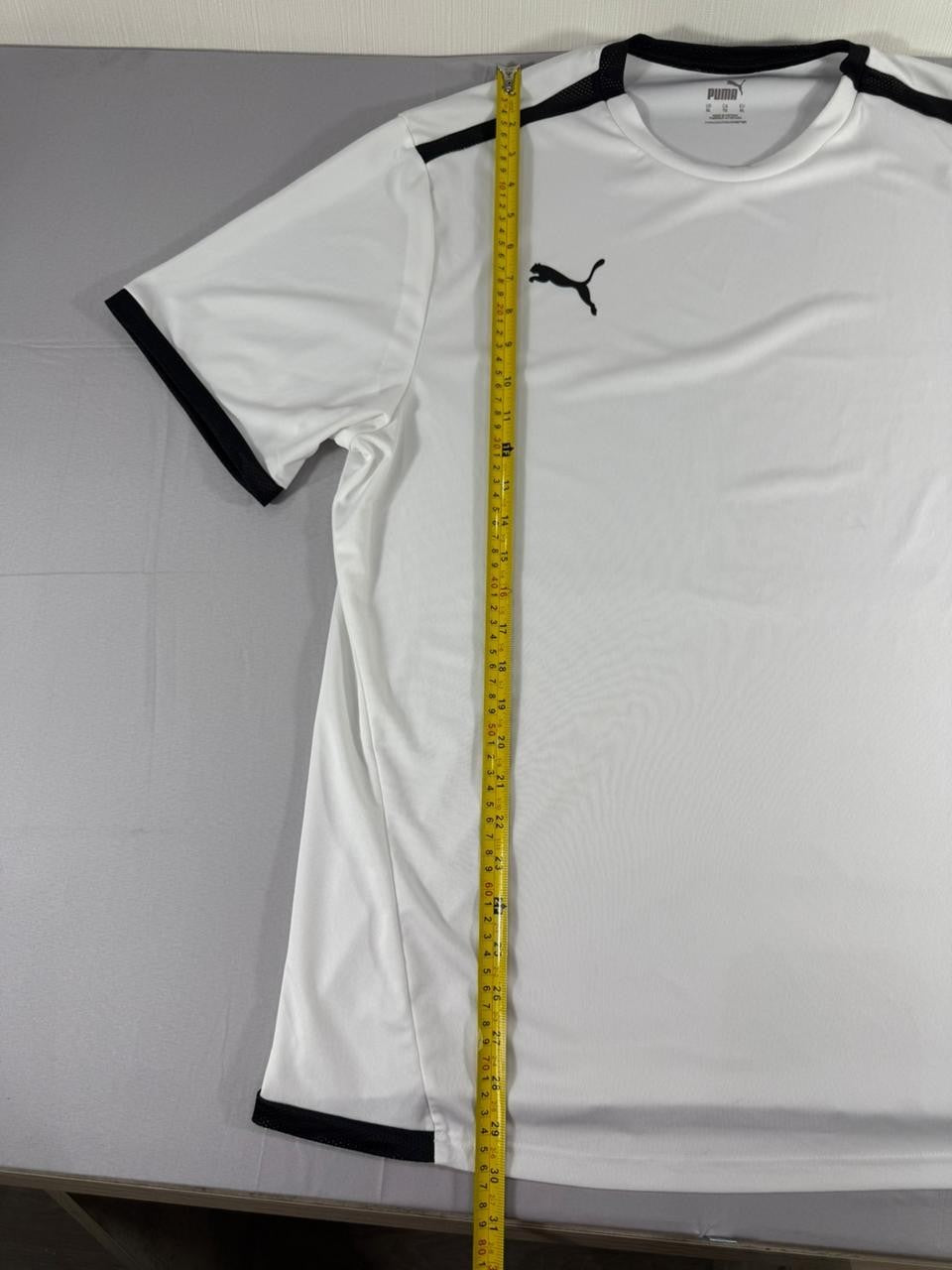Puma Men's XL White Training Sports T-Shirt DryCell Athletic Tee
