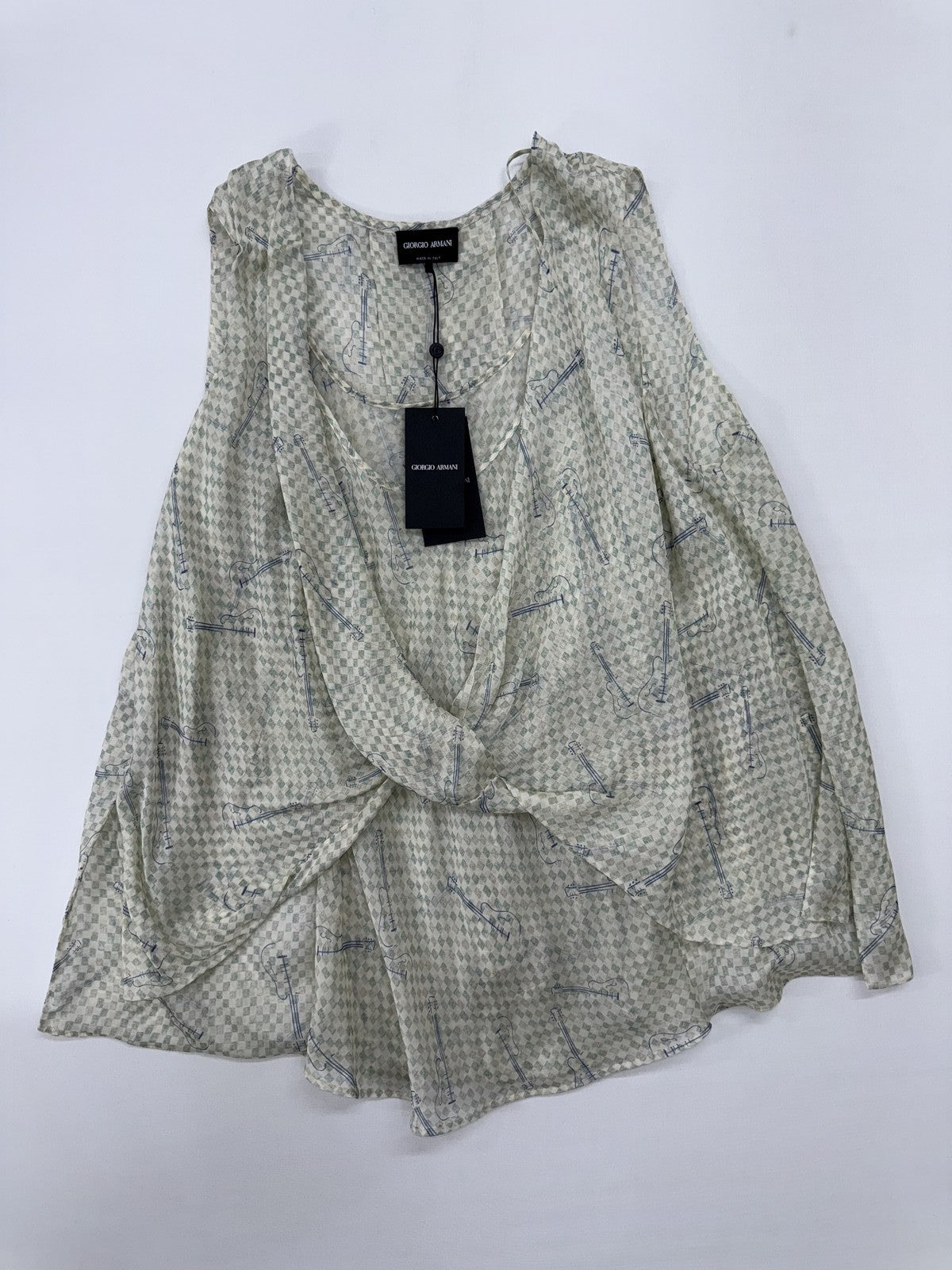 Giorgio Armani Women Gray Blouse product image 1