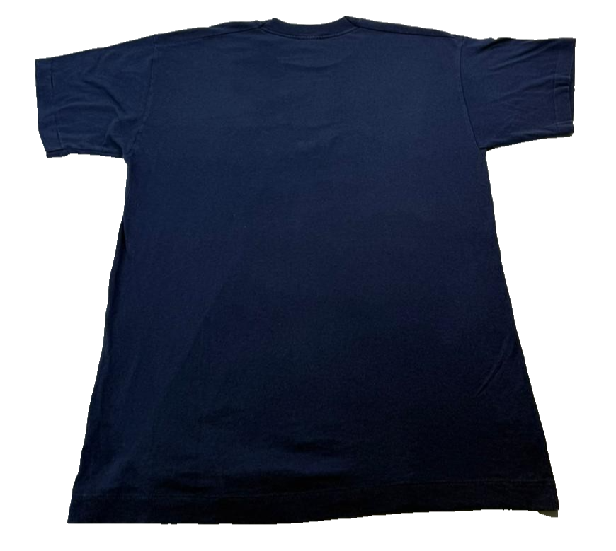 Vtg Unisex Jogos Do Tejo Portuguese T-Shirt Navy Graphic Print Size L