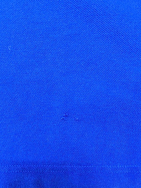 Tommy Hilfiger Men Blue Logo Polo Shirt Size M New?