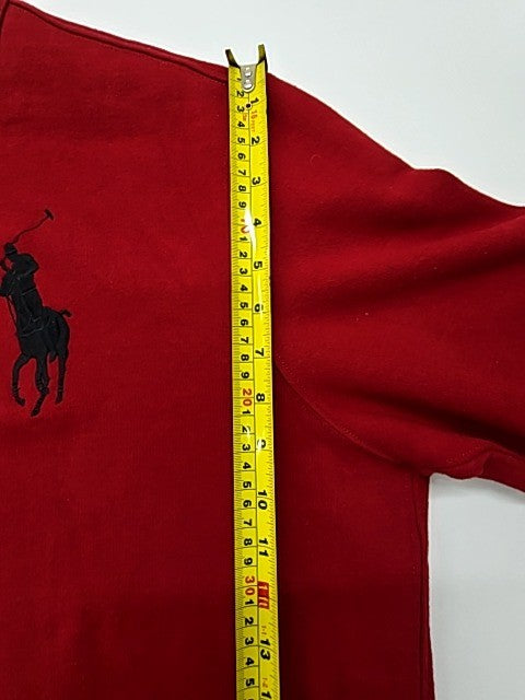 Polo Ralph Lauren Boys Red Logo Fleece Sweatshirt XL (10) Regular