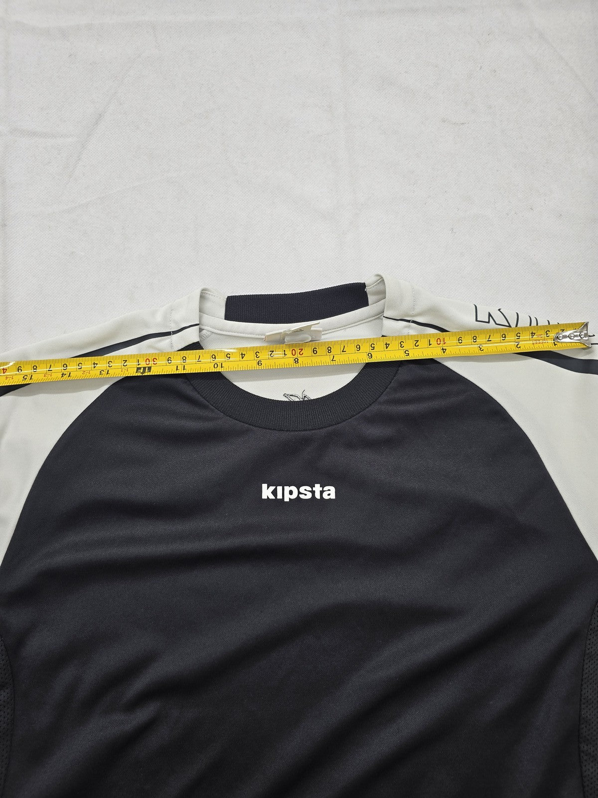 Kappa Men's Black White Sports Jersey M Short Sleeve Breathable