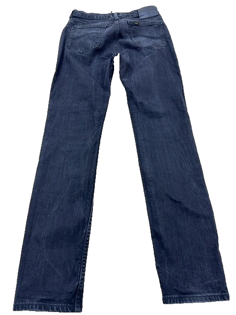 Lee Rider Men's Dark Wash Straight Jeans Size 30x32 Regular