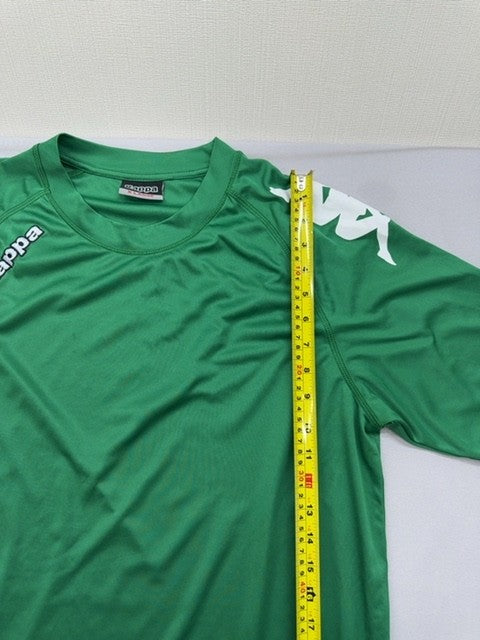 Kappa Green XL Short Sleeve Crew Neck T-Shirt 100% Polyester Unisex