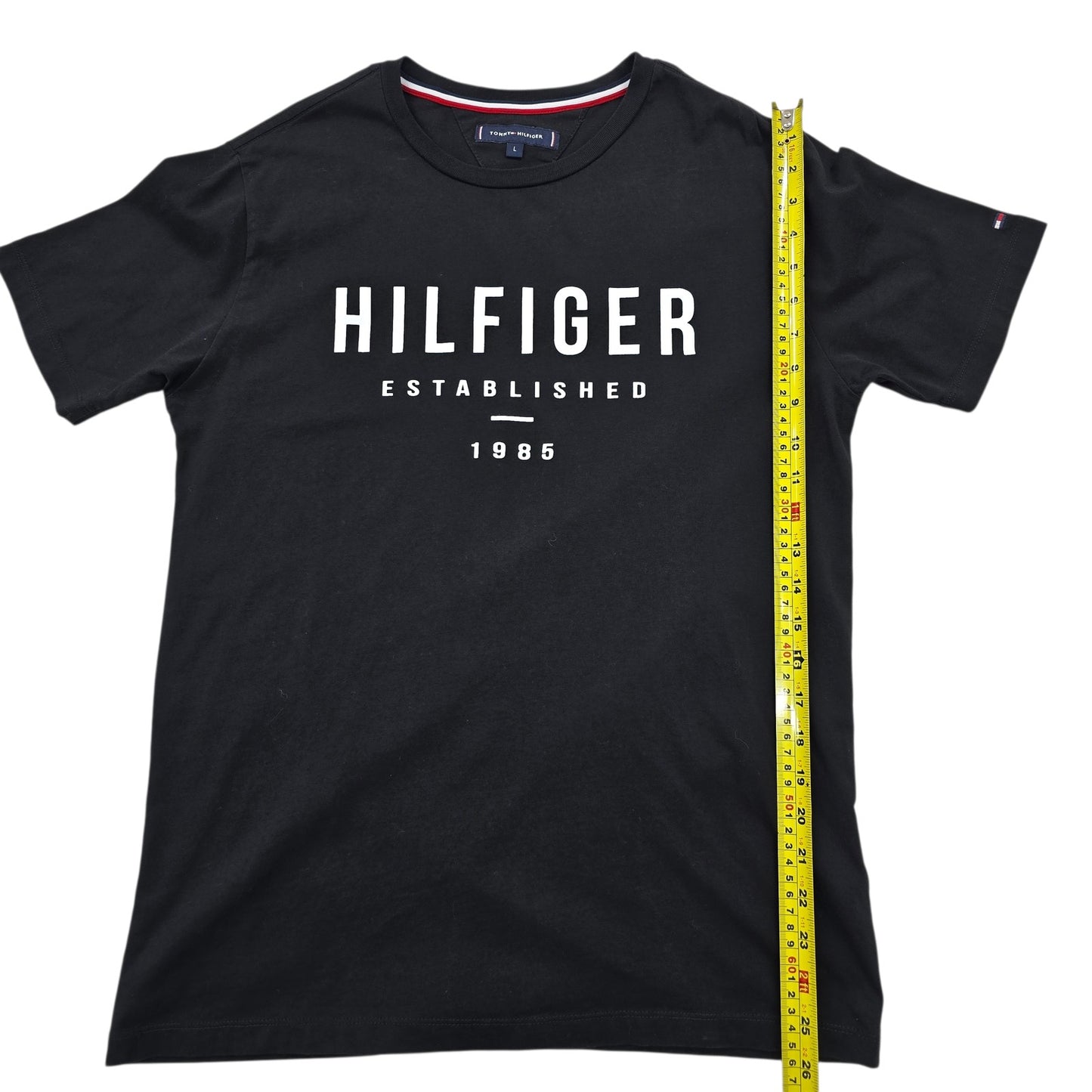 Tommy Hilfiger Men Black T-Shirt size L product image 8