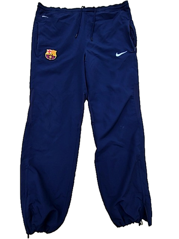Nike Men's Navy FC Barcelona Strike Track Pants Size M