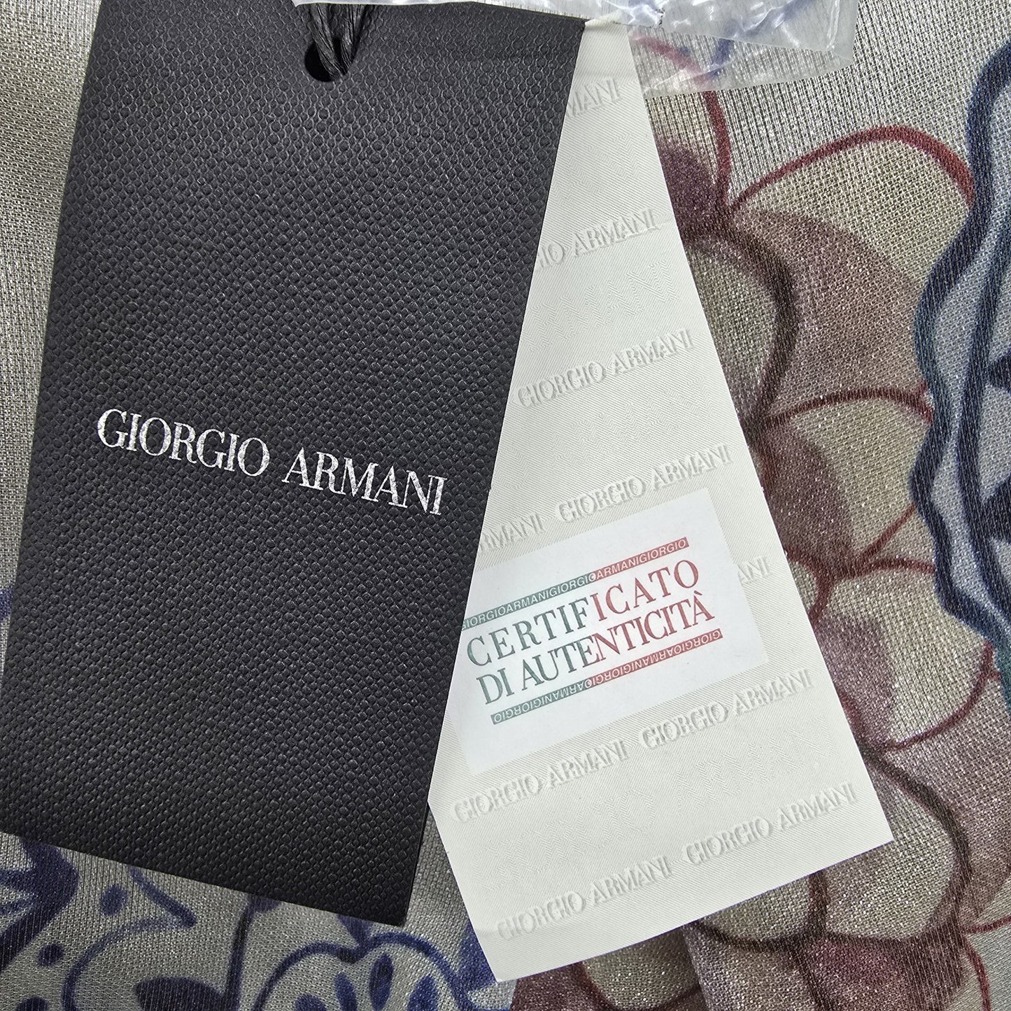 Giorgio Armani Women's Cream Mandala Pants Size 46