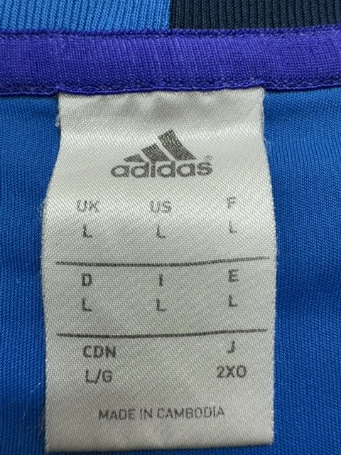 Adidas Men Blue Jersey size L product image 3