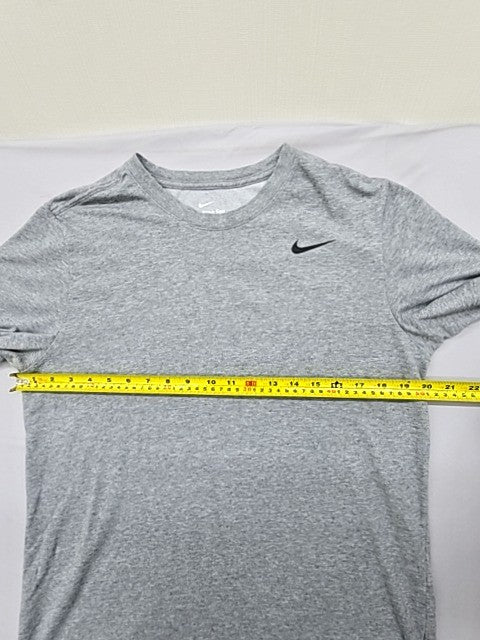 Nike Men's Heather Grey Dri-FIT Tee T-Shirt Size M