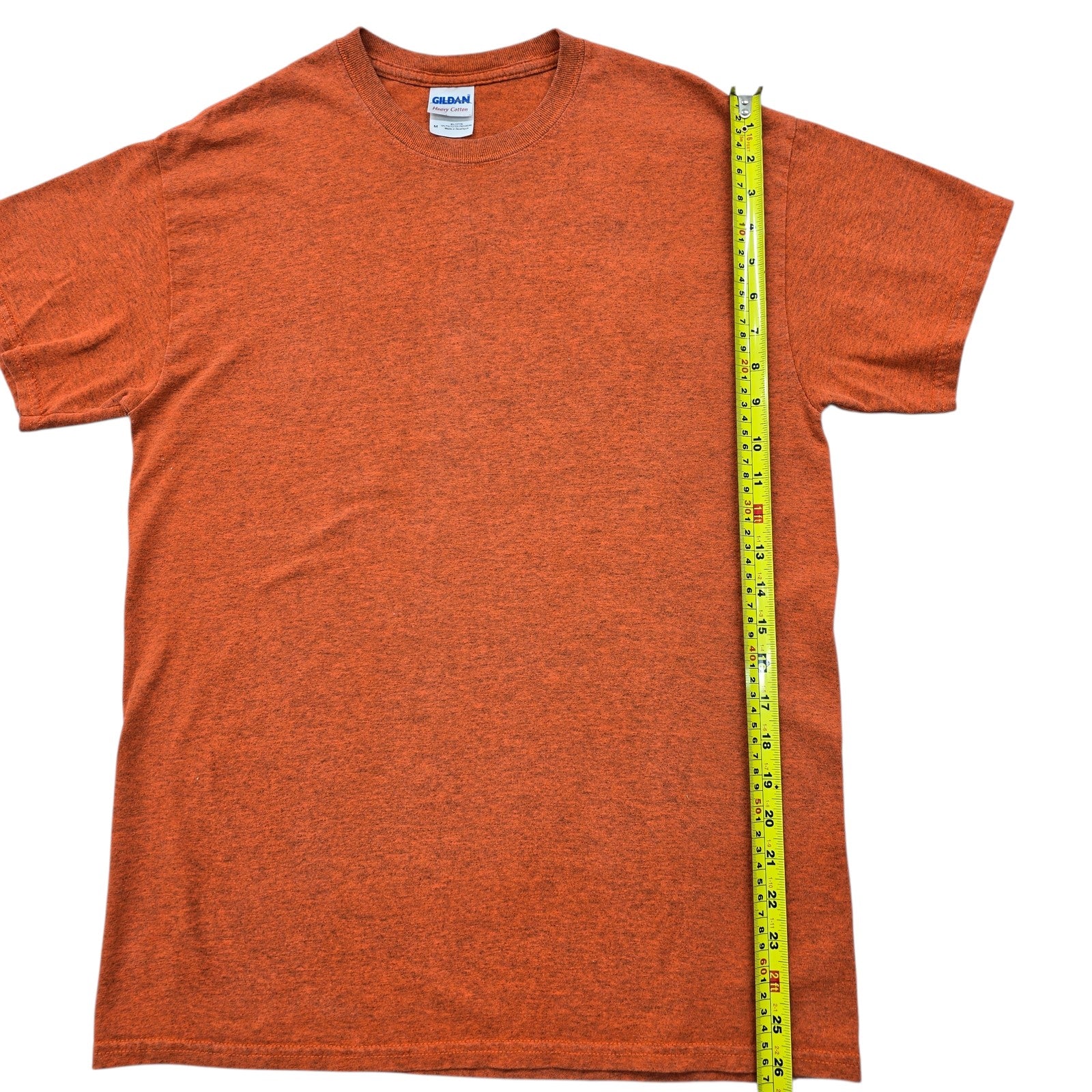 Gildan Men Orange T-Shirt size M product image 7