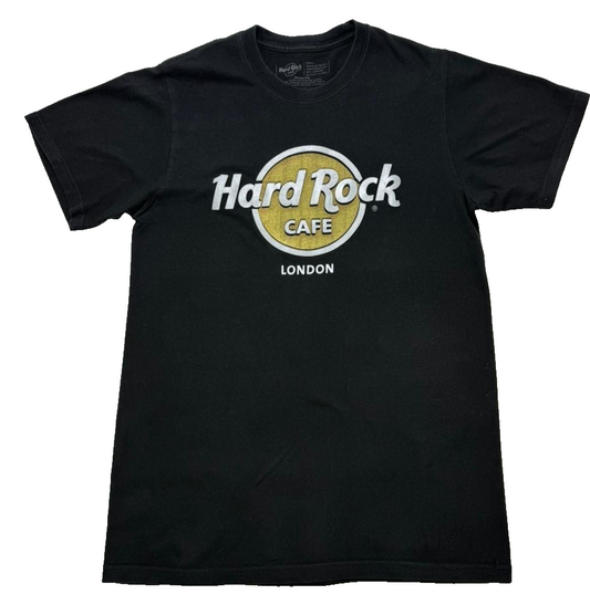 Hard Rock Cafe Men's Black T-Shirt – Size S