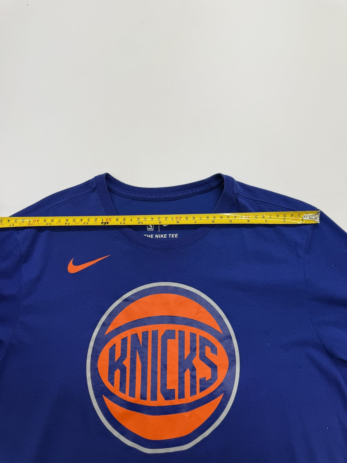 Nike Men's Royal Blue Knicks Dri-Fit T-Shirt Size M