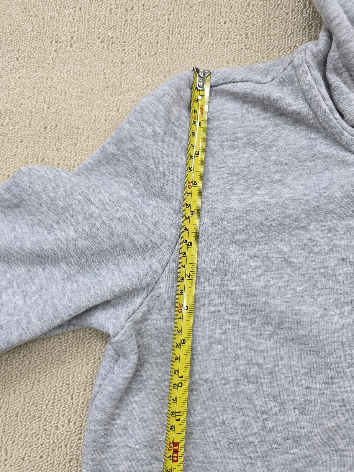 Puma Men's Evostripe Full Zip Hoodie L Grey Slim Fit dryCELL