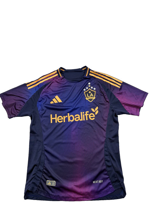 Adidas Unisex Multicolor Jersey – Size L, LA Galaxy la galaxy, Slim Fit
