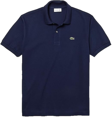 Lacoste Navy Blue Polo Shirt Men's Size XL Cotton Short Sleeve Casual