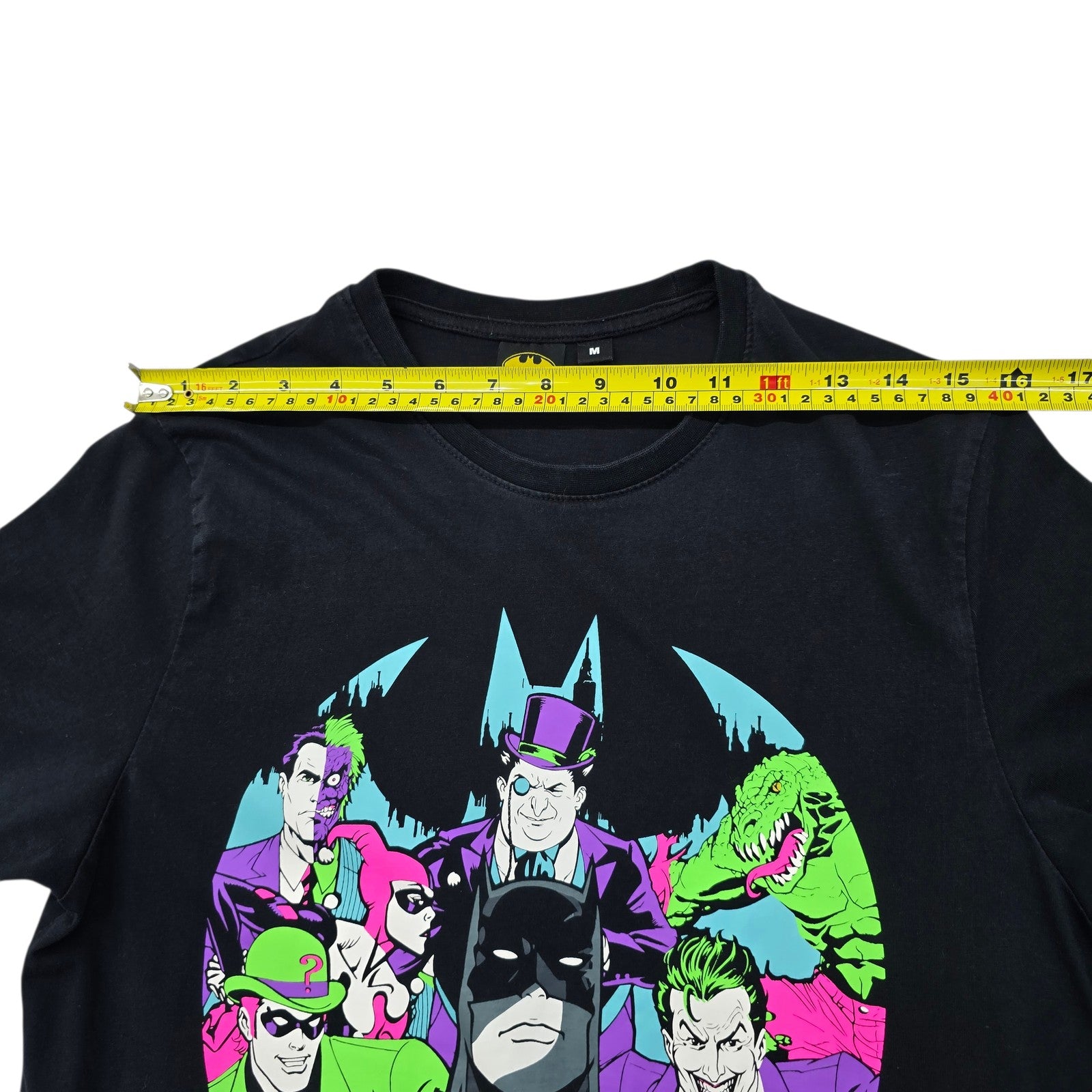 Batman Terranova Men Black T-Shirt size M product image 5