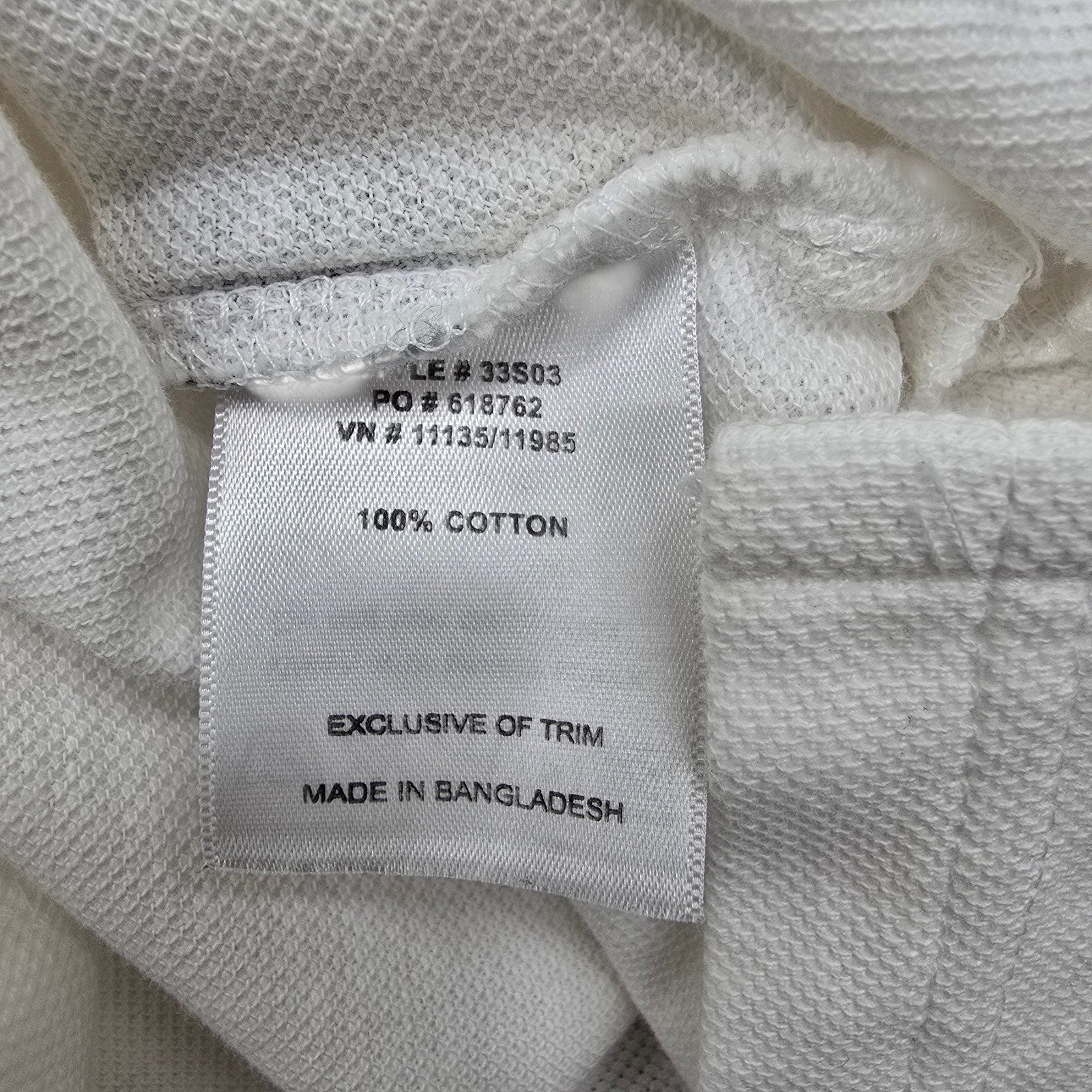 Slazenger Women White Polo Shirt size L product image 4