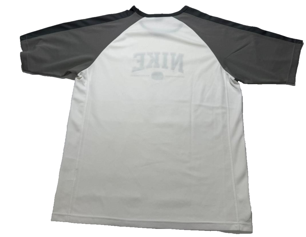 Nike Two-Tone Raglan Sleeve Tee White/Grey XXL Men